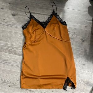 Missguided Satin&Lace Slip Dress